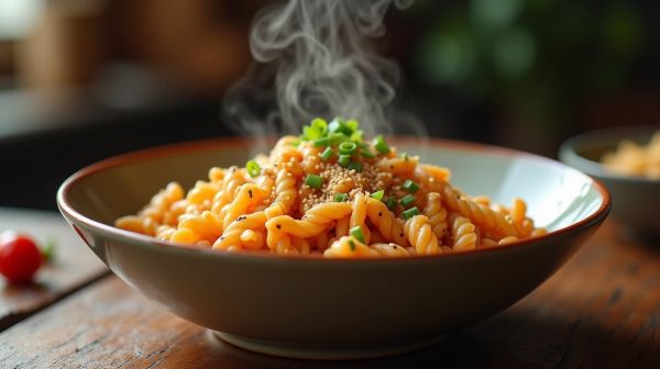 Maîtriser la recette des ramen buldak carbonara crémeux