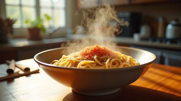 Maîtriser la recette des ramen buldak carbonara crémeux